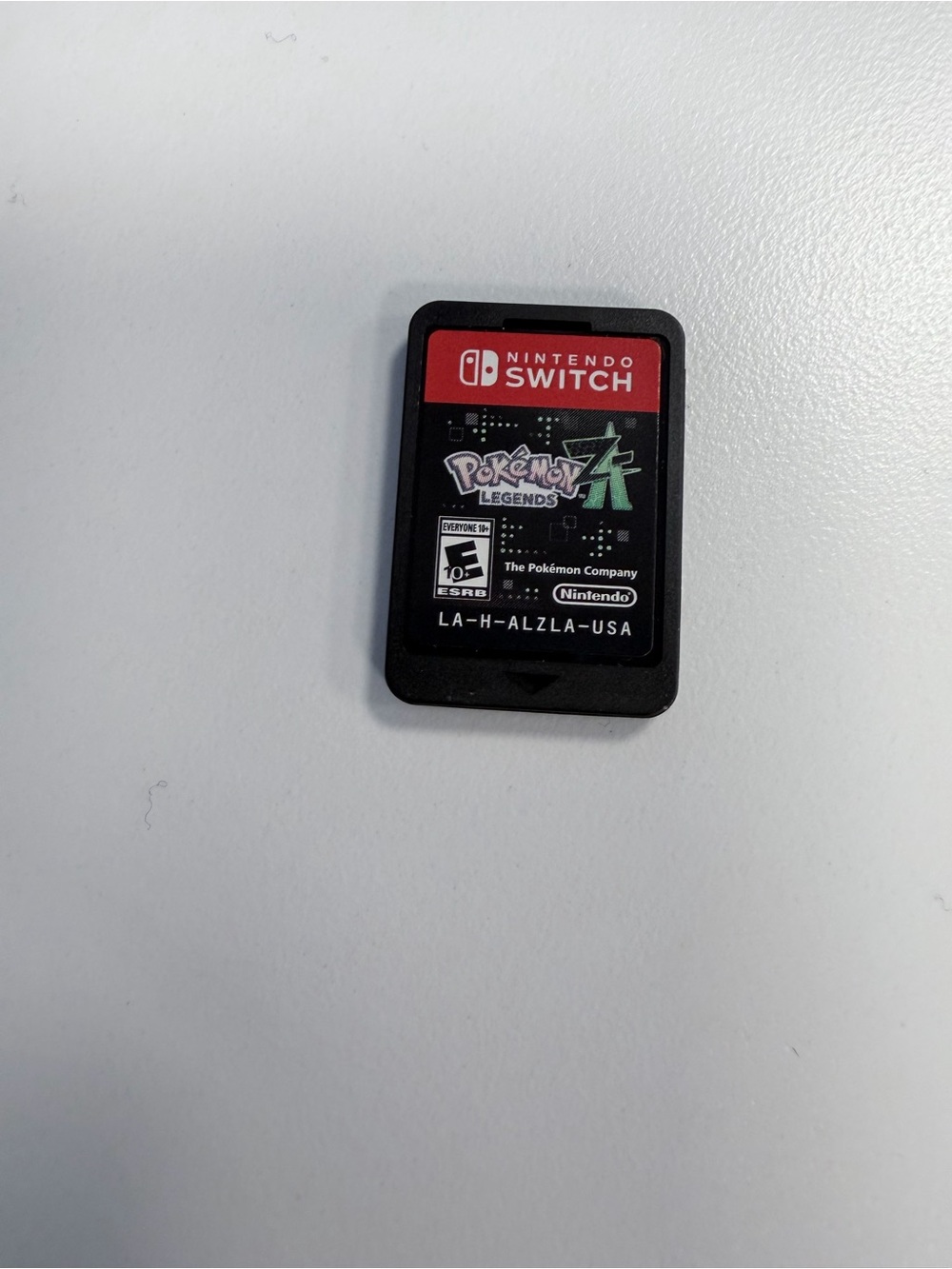 Nintendo Switch Pokémon Legends ZA Game Card - Black and Red
